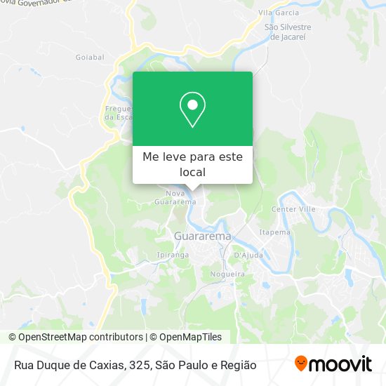 Rua Duque de Caxias, 325 mapa