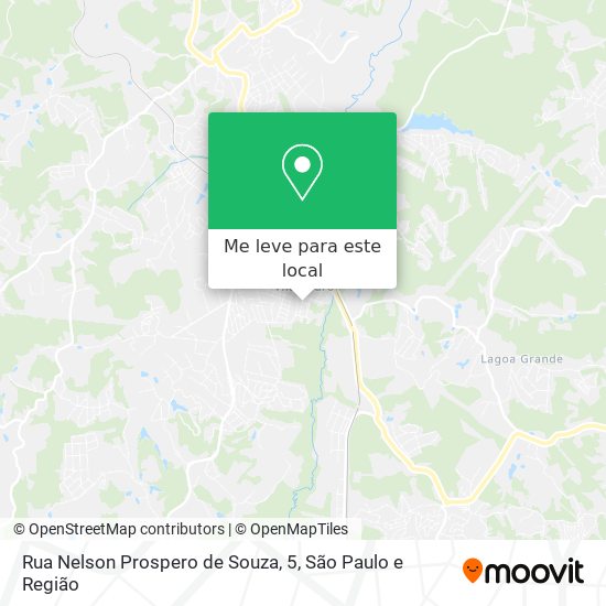 Rua Nelson Prospero de Souza, 5 mapa