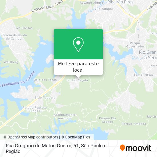 Rua Gregório de Matos Guerra, 51 mapa