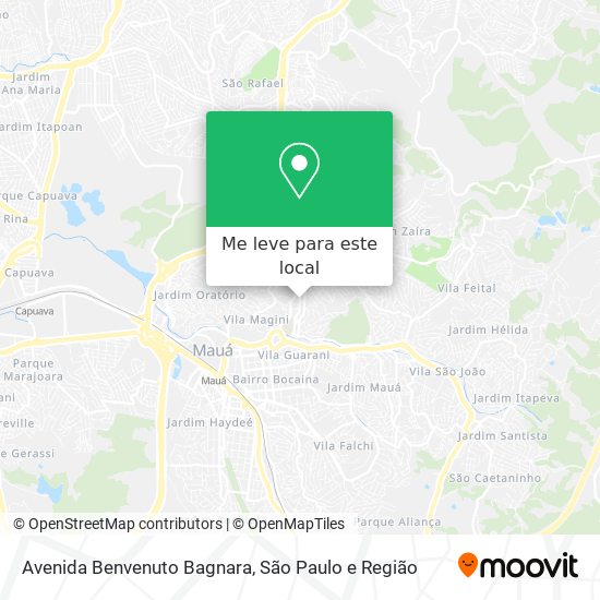 Avenida Benvenuto Bagnara mapa