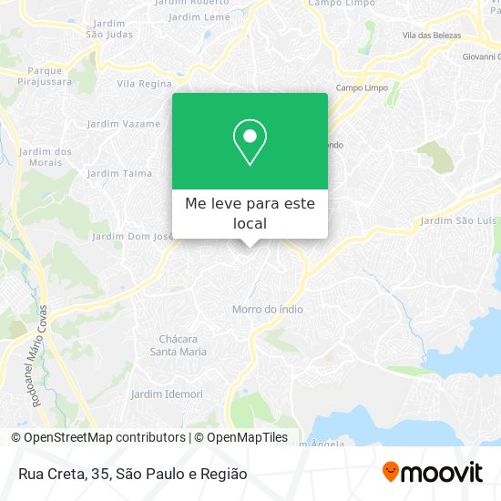 Rua Creta, 35 mapa