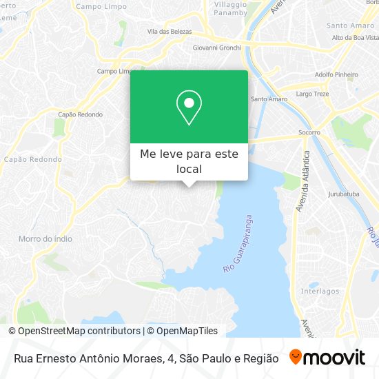 Rua Ernesto Antônio Moraes, 4 mapa