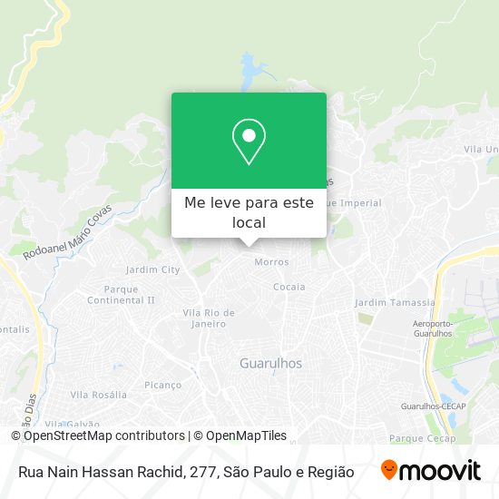 Rua Nain Hassan Rachid, 277 mapa