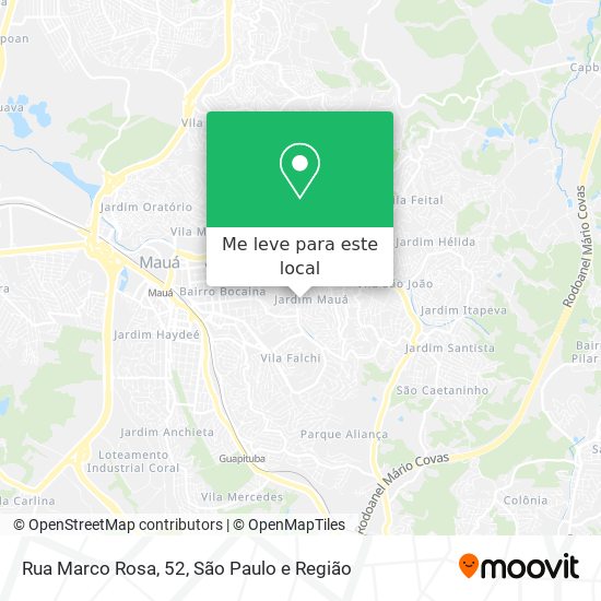 Rua Marco Rosa, 52 mapa