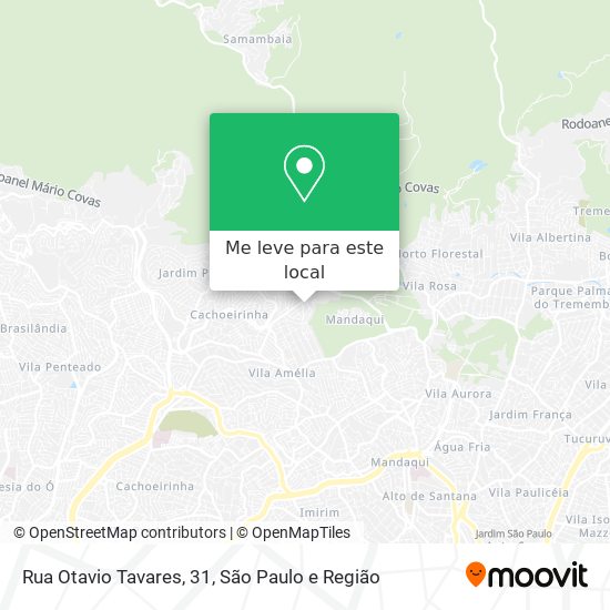 Rua Otavio Tavares, 31 mapa
