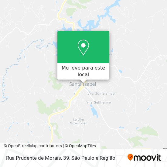 Rua Prudente de Morais, 39 mapa