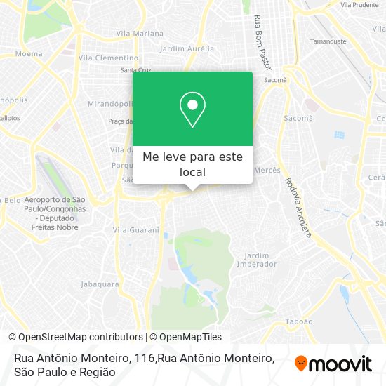 Rua Antônio Monteiro, 116,Rua Antônio Monteiro mapa