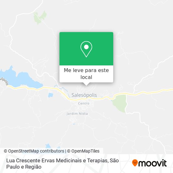 Lua Crescente Ervas Medicinais e Terapias mapa