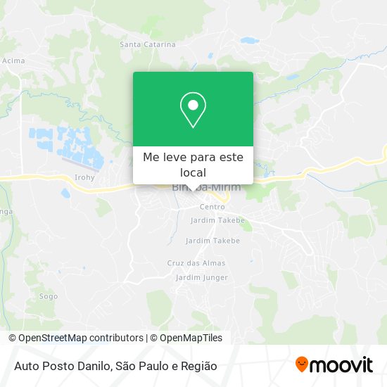Auto Posto Danilo mapa