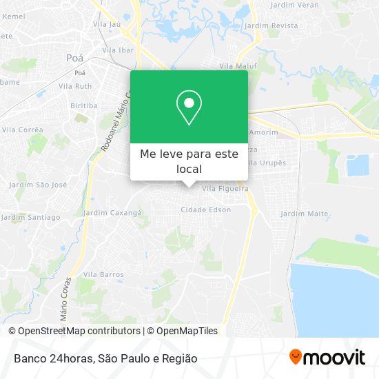 Banco 24horas mapa