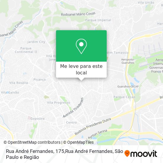 Rua André Fernandes, 175,Rua André Fernandes mapa