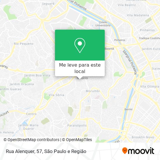 Rua Alenquer, 57 mapa
