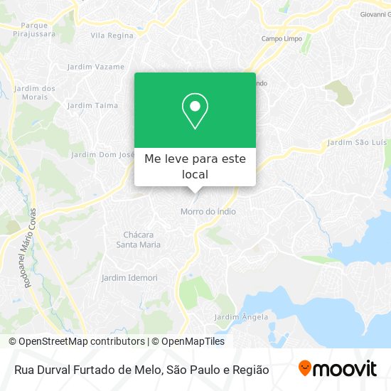 Rua Durval Furtado de Melo mapa