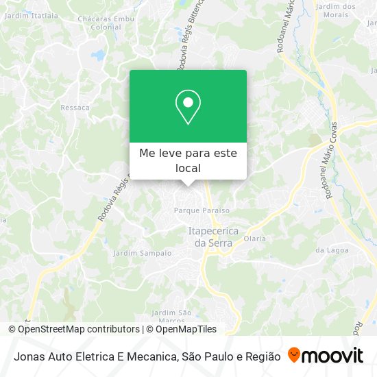 Jonas Auto Eletrica E Mecanica mapa