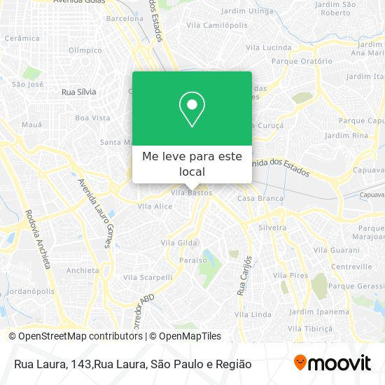 Rua Laura, 143,Rua Laura mapa