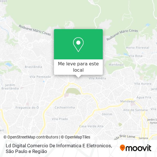 Ld Digital Comercio De Informatica E Eletronicos mapa