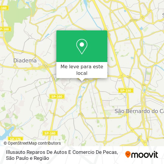 Illusauto Reparos De Autos E Comercio De Pecas mapa