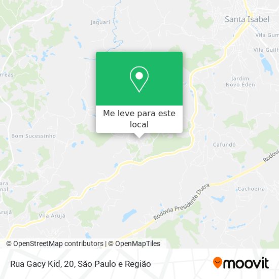 Rua Gacy Kid, 20 mapa