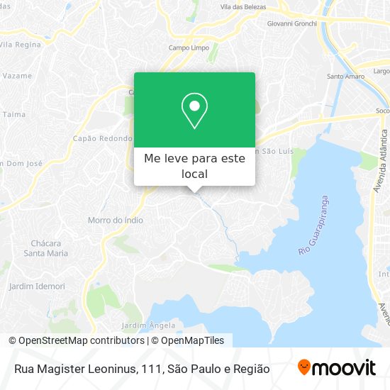 Rua Magister Leoninus, 111 mapa