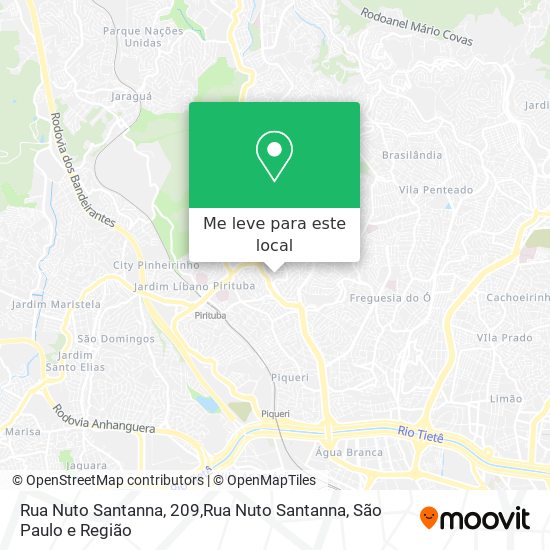 Rua Nuto Santanna, 209,Rua Nuto Santanna mapa