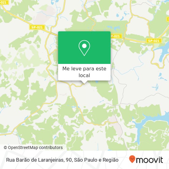 Rua Barão de Laranjeiras, 90, Parelheiros São Paulo-SP mapa