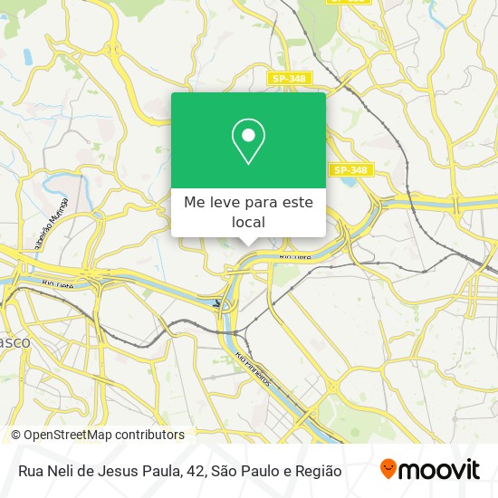 Rua Neli de Jesus Paula, 42 mapa