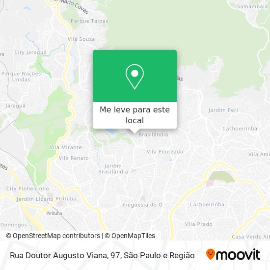 Rua Doutor Augusto Viana, 97 mapa
