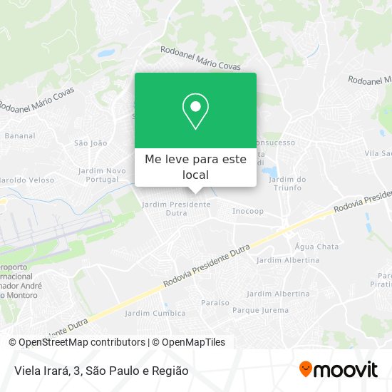 Viela Irará, 3 mapa