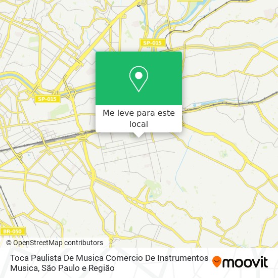 Toca Paulista De Musica Comercio De Instrumentos Musica mapa