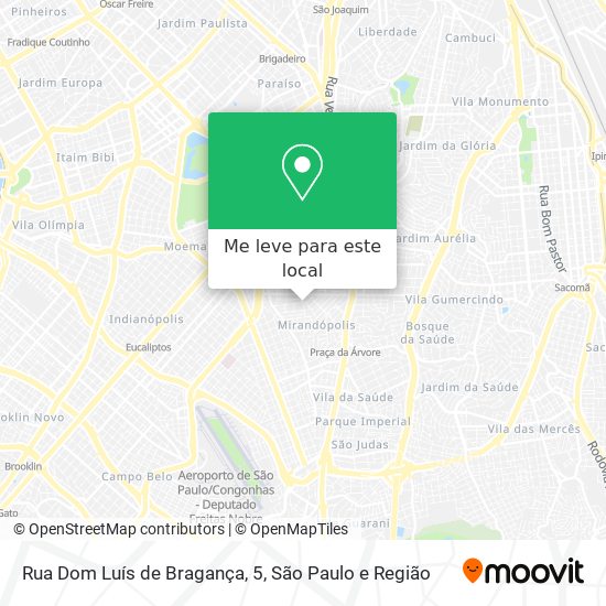 Rua Dom Luís de Bragança, 5 mapa