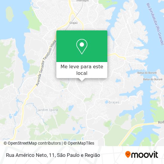 Rua Américo Neto, 11 mapa