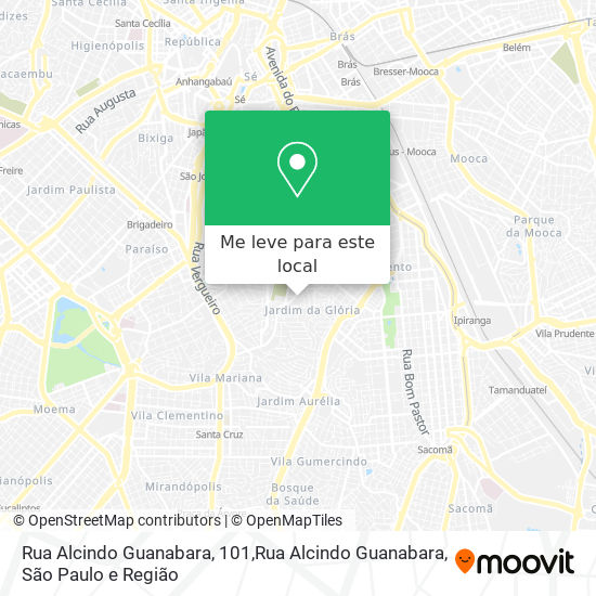 Rua Alcindo Guanabara, 101,Rua Alcindo Guanabara mapa