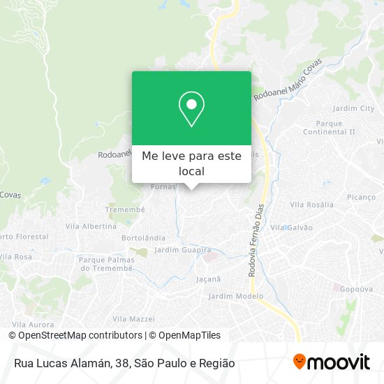Rua Lucas Alamán, 38 mapa