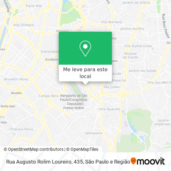 Rua Augusto Rolim Loureiro, 435 mapa
