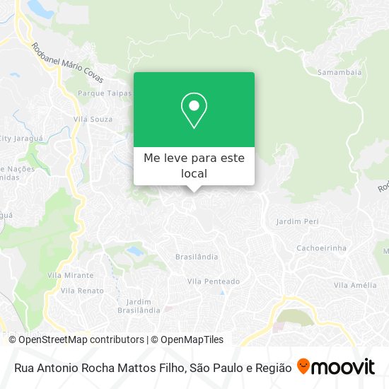 Rua Antonio Rocha Mattos Filho mapa