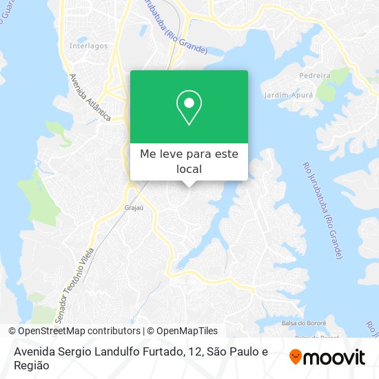 Avenida Sergio Landulfo Furtado, 12 mapa