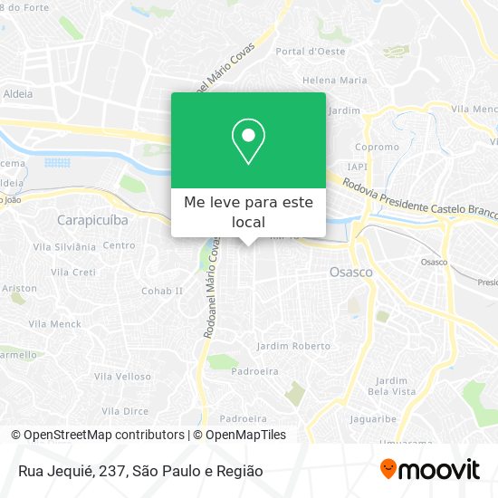 Rua Jequié, 237 mapa