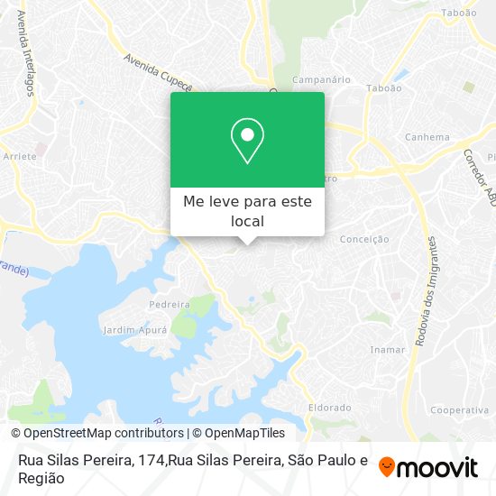 Rua Silas Pereira, 174,Rua Silas Pereira mapa