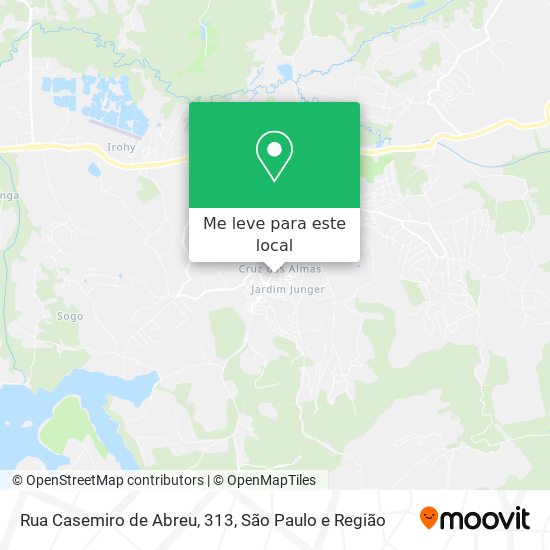 Rua Casemiro de Abreu, 313 mapa