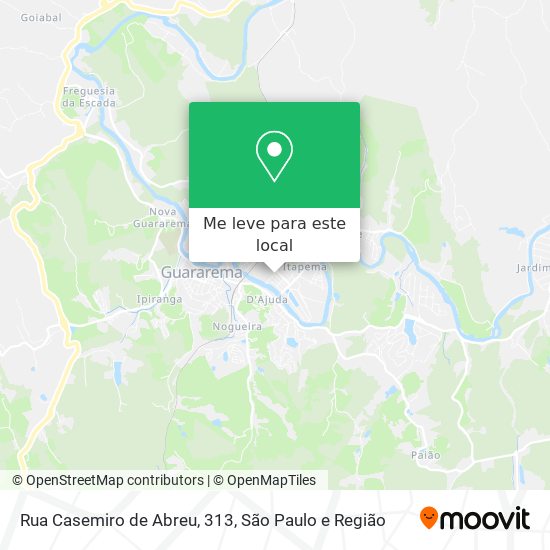 Rua Casemiro de Abreu, 313 mapa