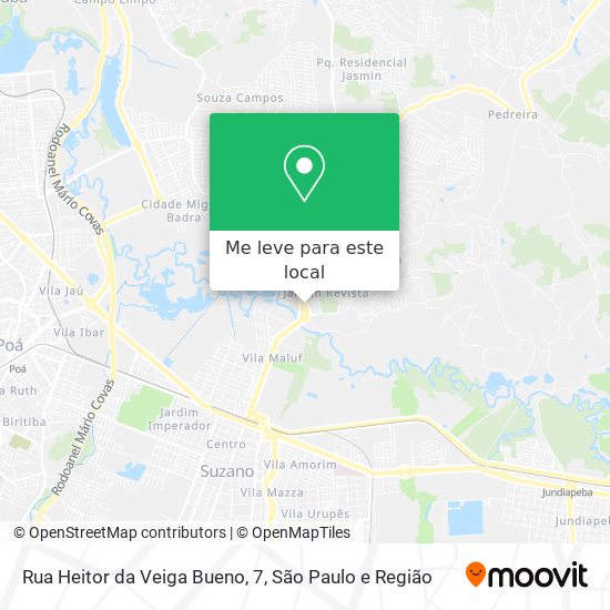 Rua Heitor da Veiga Bueno, 7 mapa