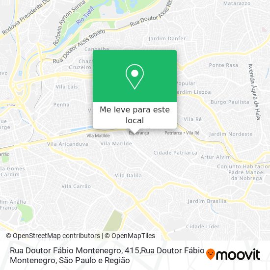 Rua Doutor Fábio Montenegro, 415,Rua Doutor Fábio Montenegro mapa