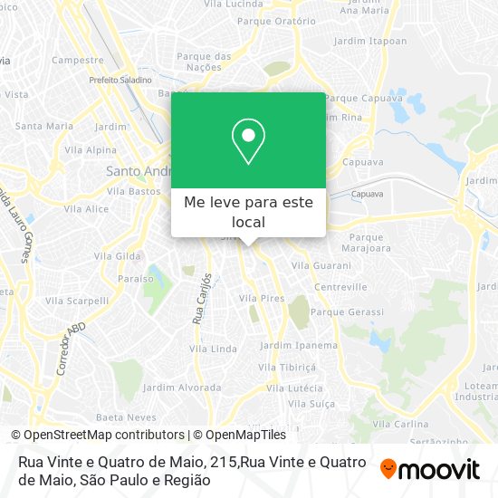 Rua Vinte e Quatro de Maio, 215,Rua Vinte e Quatro de Maio mapa