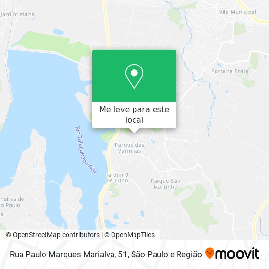 Rua Paulo Marques Marialva, 51 mapa