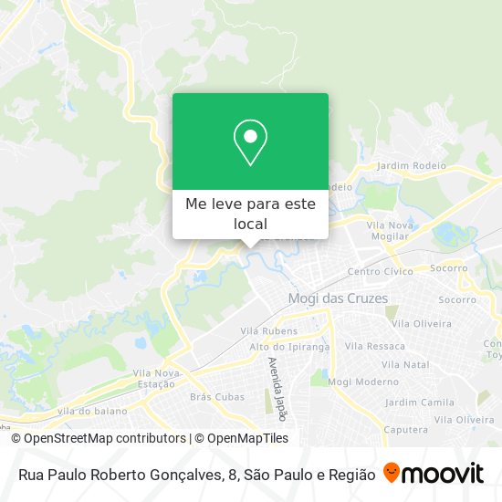 Rua Paulo Roberto Gonçalves, 8 mapa