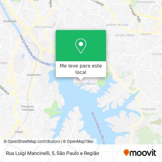 Rua Luigi Mancinelli, 5 mapa