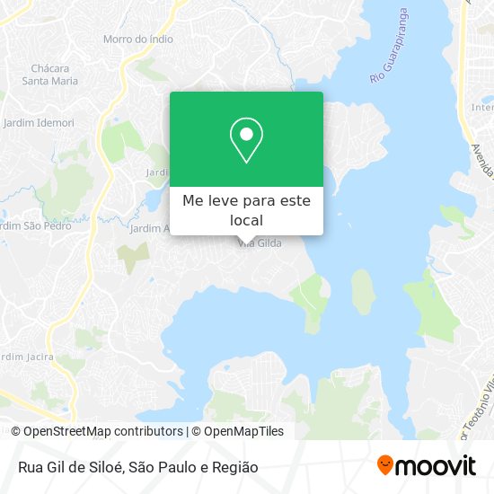 Rua Gil de Siloé mapa