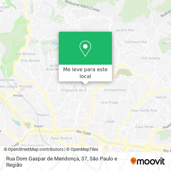 Rua Dom Gaspar de Mendonça, 37 mapa