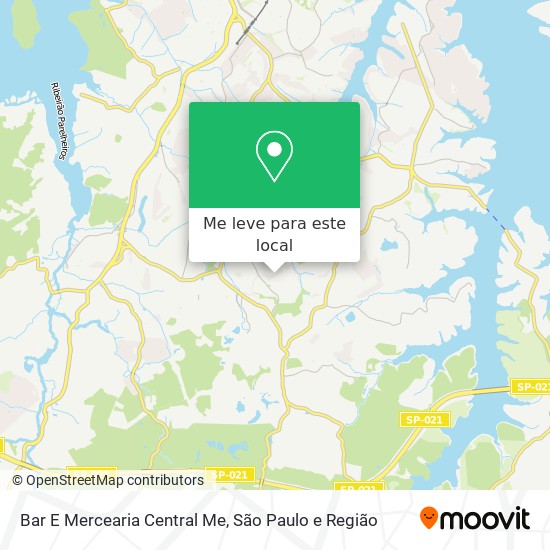 Bar E Mercearia Central Me mapa