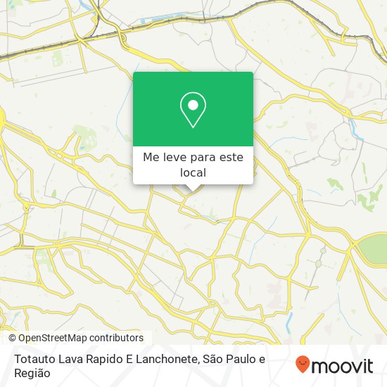 Totauto Lava Rapido E Lanchonete, Avenida João XXIII, 1250 Aricanduva São Paulo-SP 03361-001 mapa